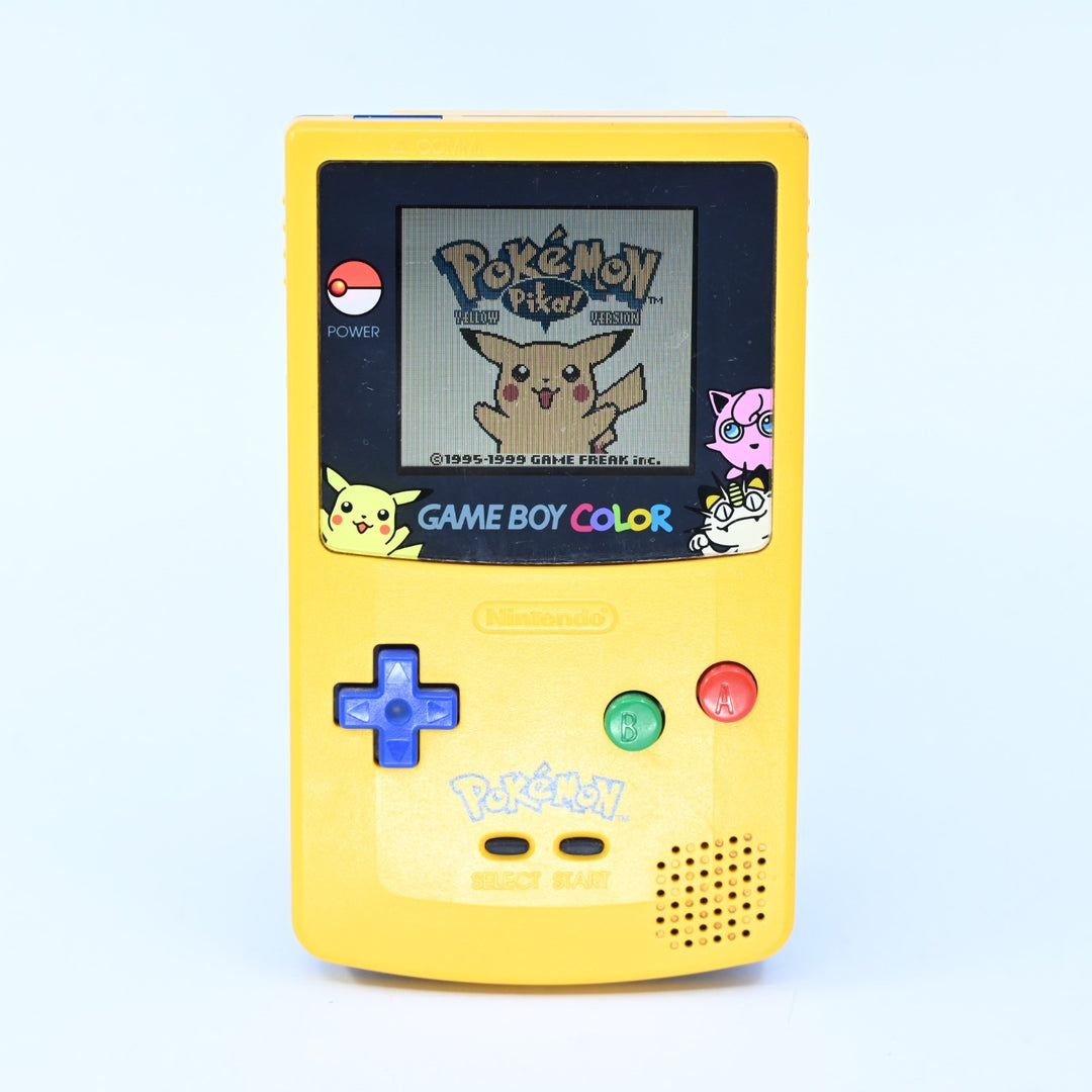 Pokemon Limited Pikachu Edition Console - Nintendo Gameboy Color Console - PAL