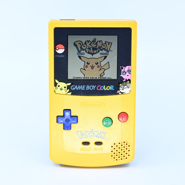 Pokemon Limited Pikachu Edition Console - Nintendo Gameboy Color Console - PAL