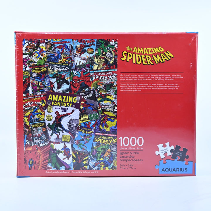 The Amazing Spider-Man - 1000 Piece Collage Jigsaw Puzzle - Aquarius - Toy