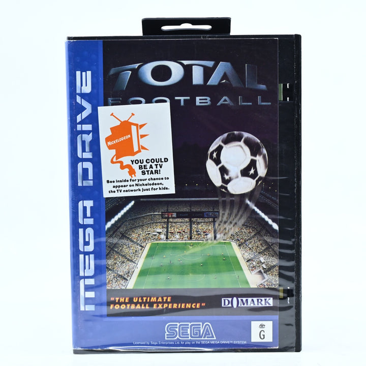 Total Football - Sega Mega Drive Game - No Manual - PAL - FREE POST!