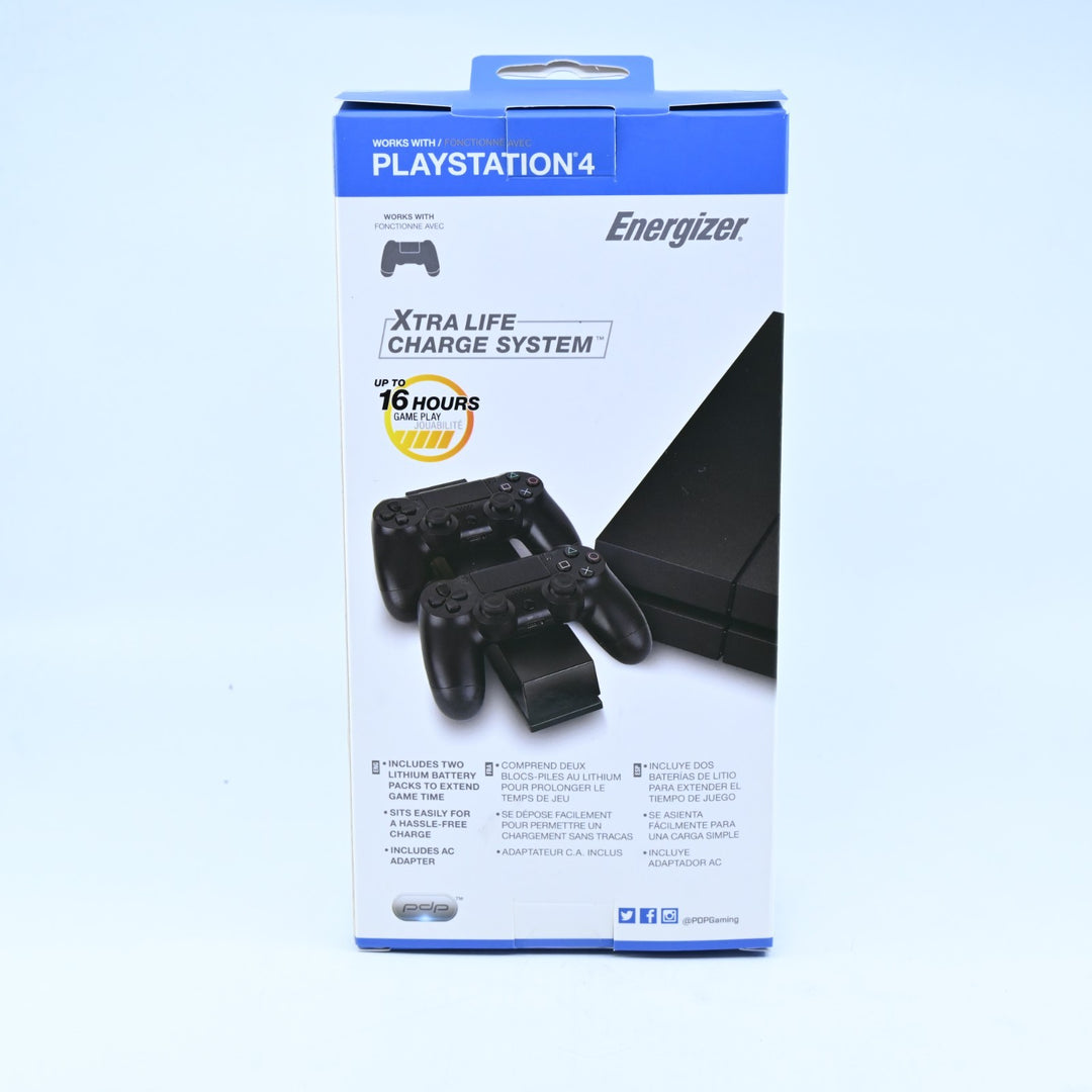 Energizer Xtra Life Charge System for Playstation 4 - PS4 Accessory - FREE POST!
