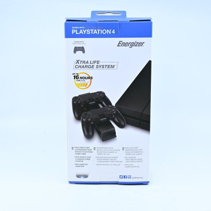 Energizer Xtra Life Charge System for Playstation 4 - PS4 Accessory - FREE POST!