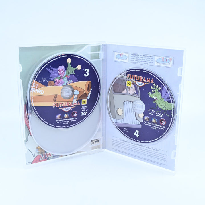 Futurama: The Complete Collection - Seasons 1-4 - 15 Disc Set - Region 4 - DVD