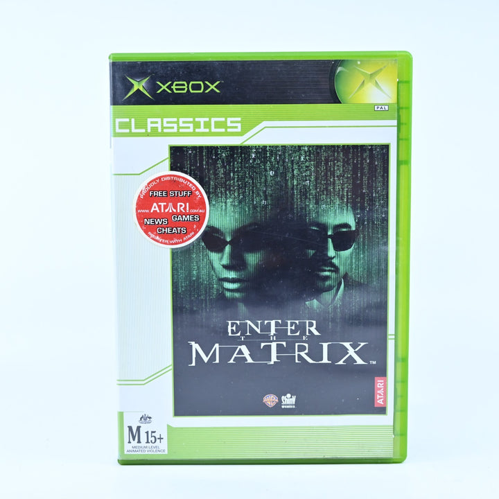 Enter the Matrix - Original Xbox Game + Manual - PAL - MINT DISC!