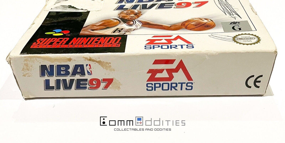 NBA LIVE 97 - Super Nintendo / SNES Boxed Game - PAL - FREE POST!