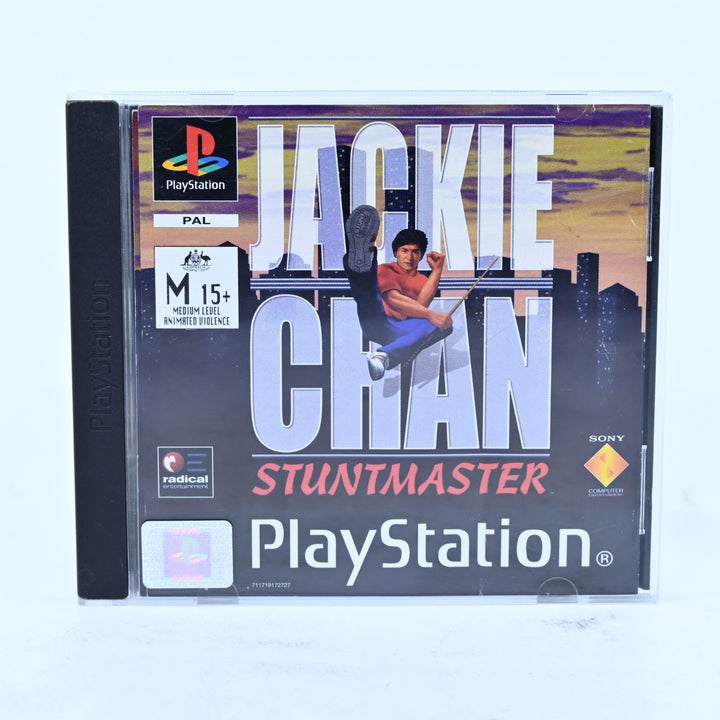 Jackie Chan Stuntmaster - Sony Playstation 1 / PS1 Game + Manual - PAL