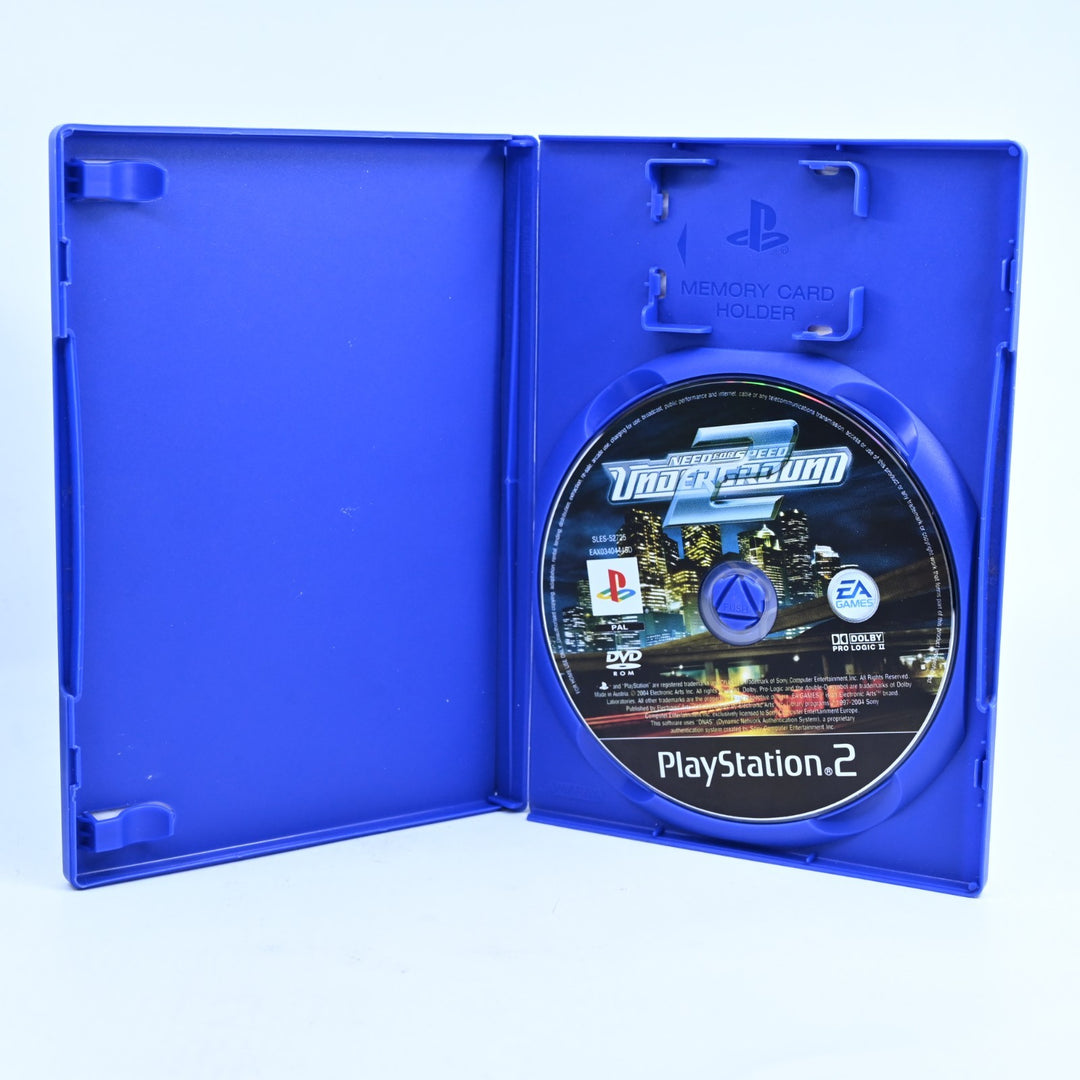 Need for Speed: Underground 2 - Sony Playstation 2 / PS2 Game + Manual - PAL