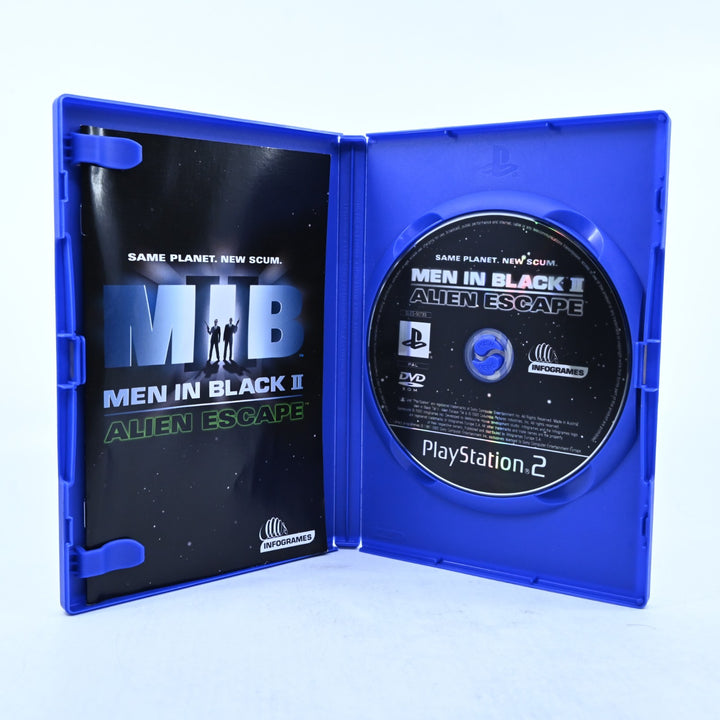 Men in Black II: Alien Escape - Sony Playstation 2 / PS2 Game + Manual - PAL