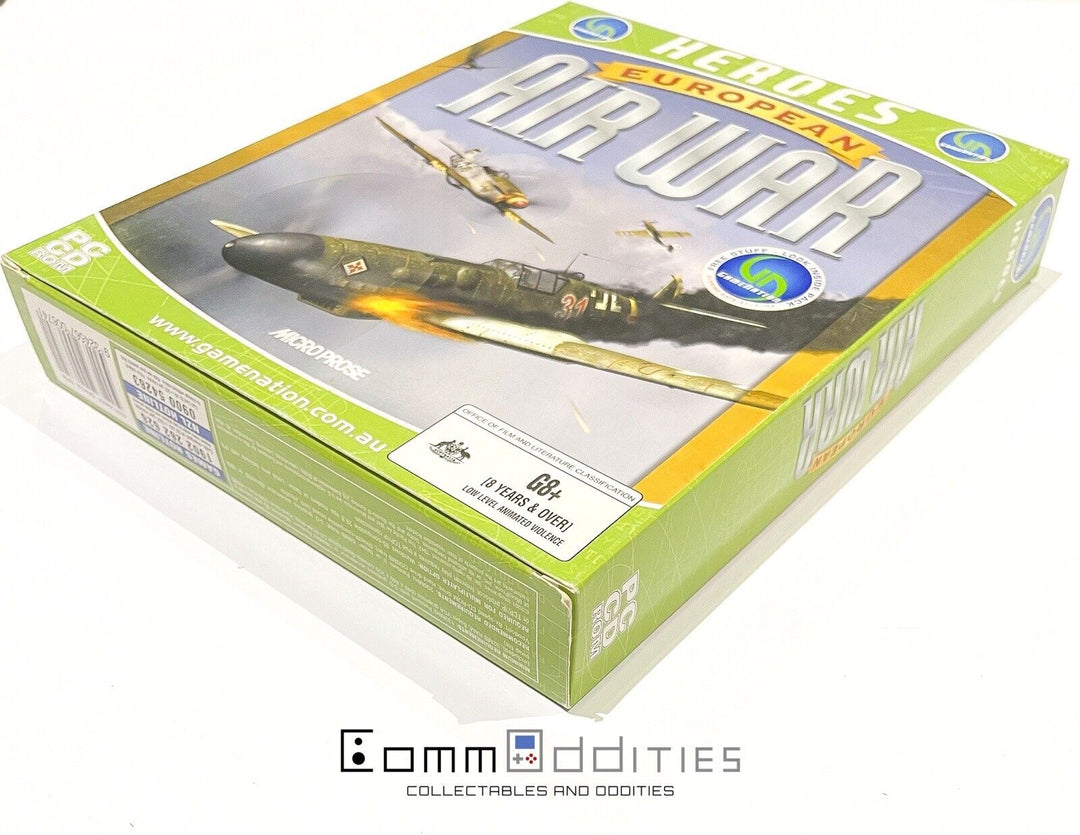European Air War - PC Game Big Box 1998 - Microprose - MINT DISC! FREE POST!