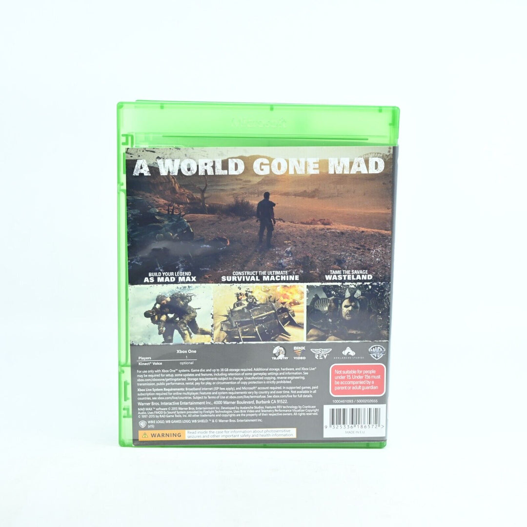 Mad Max - Xbox One Game - PAL - FREE POST!