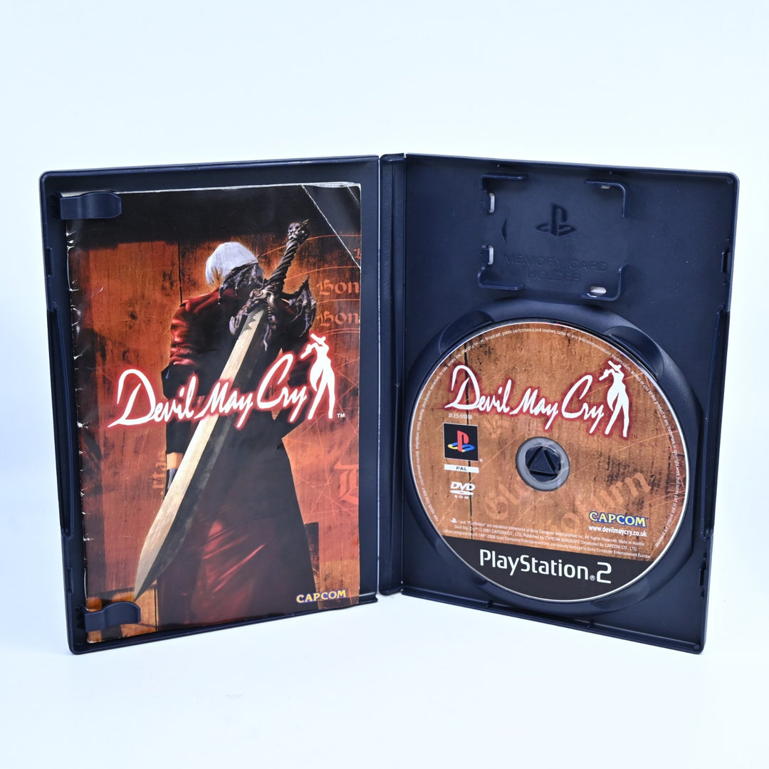 Devil May Cry - Sony Playstation 2 / PS2 Game + Manual - PAL - MINT DISC!