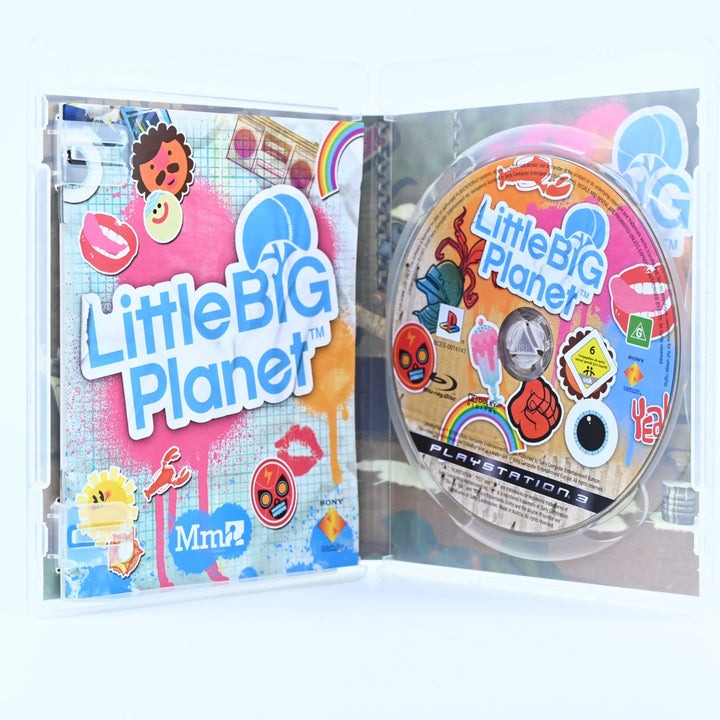 Little Big Planet - Sony Playstation 3 / PS3 Game + Manual - FREE POST!