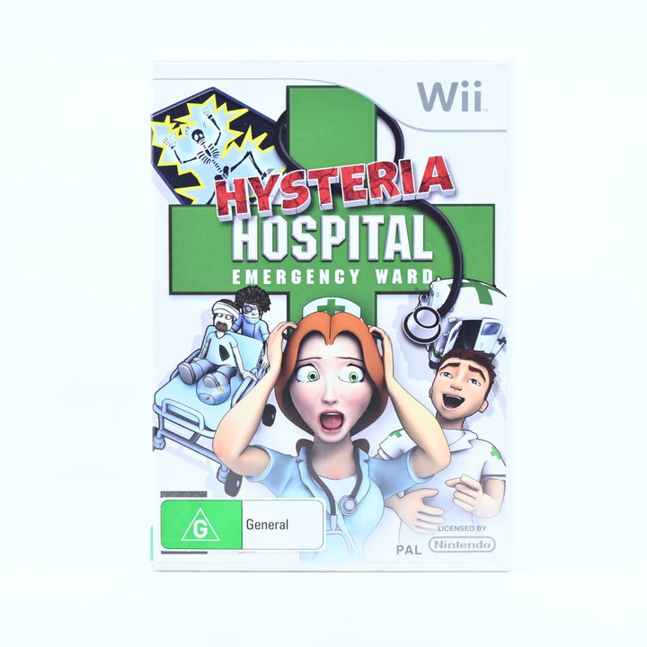 Hysteria Hospital: Emergency Ward - Nintendo Wii Game + Manual - PAL