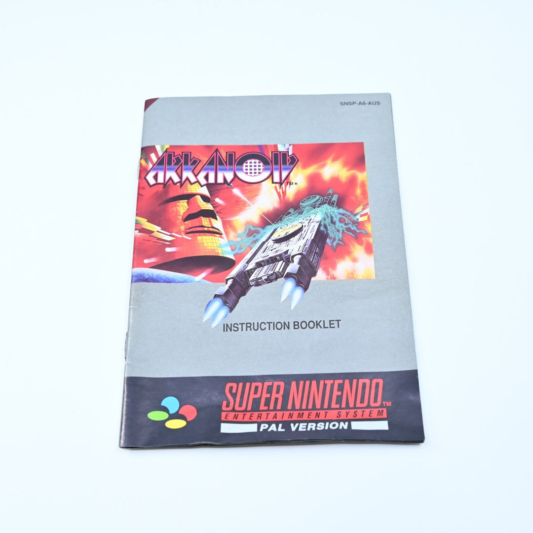 Arkanoid- Super Nintendo / SNES Boxed Game - PAL - FREE POST!