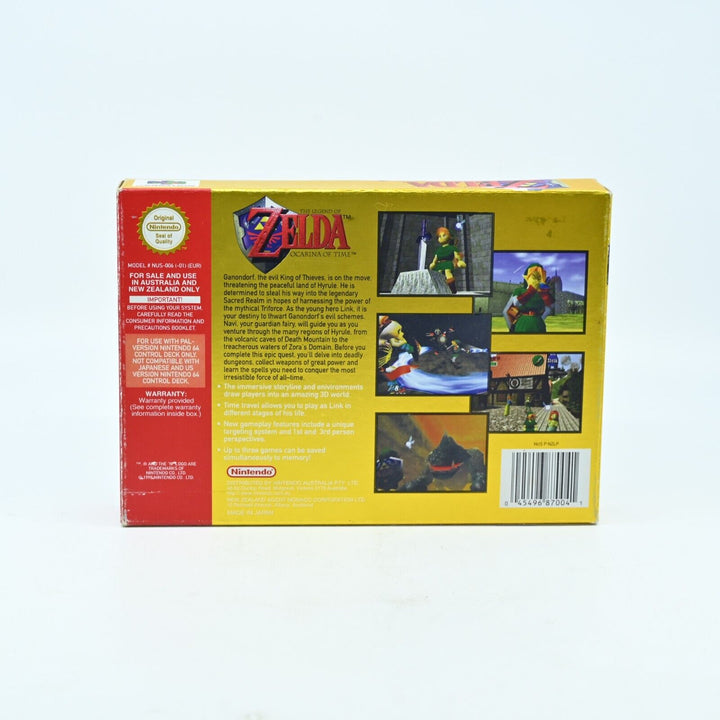 The Legend of Zelda Ocarina of Time - N64 / Nintendo 64 Boxed Game - FREE POST!