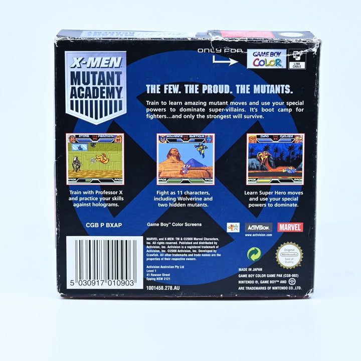 X-Men: Mutant Academy - Nintendo Gameboy Color Boxed Game - PAL - FREE POST!