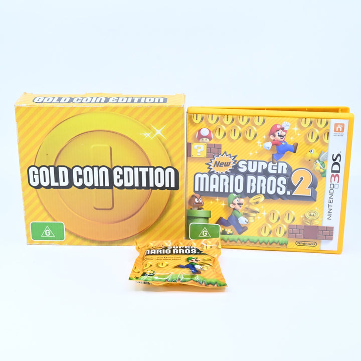 New Super Mario Bros. 2 Gold Coin Edition - Nintendo 3DS Game - PAL + Manual