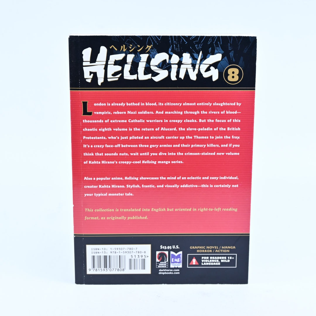 Hellsing Volumes 1-10 Lot - Dark Horse Manga - Manga