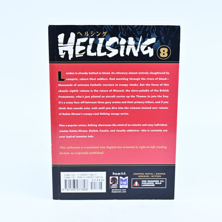 Hellsing Volumes 1-10 Lot - Dark Horse Manga - Manga