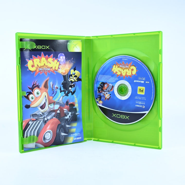 Crash Tag Team Racing - Original Xbox Game + Manual - PAL - MINT DISC!