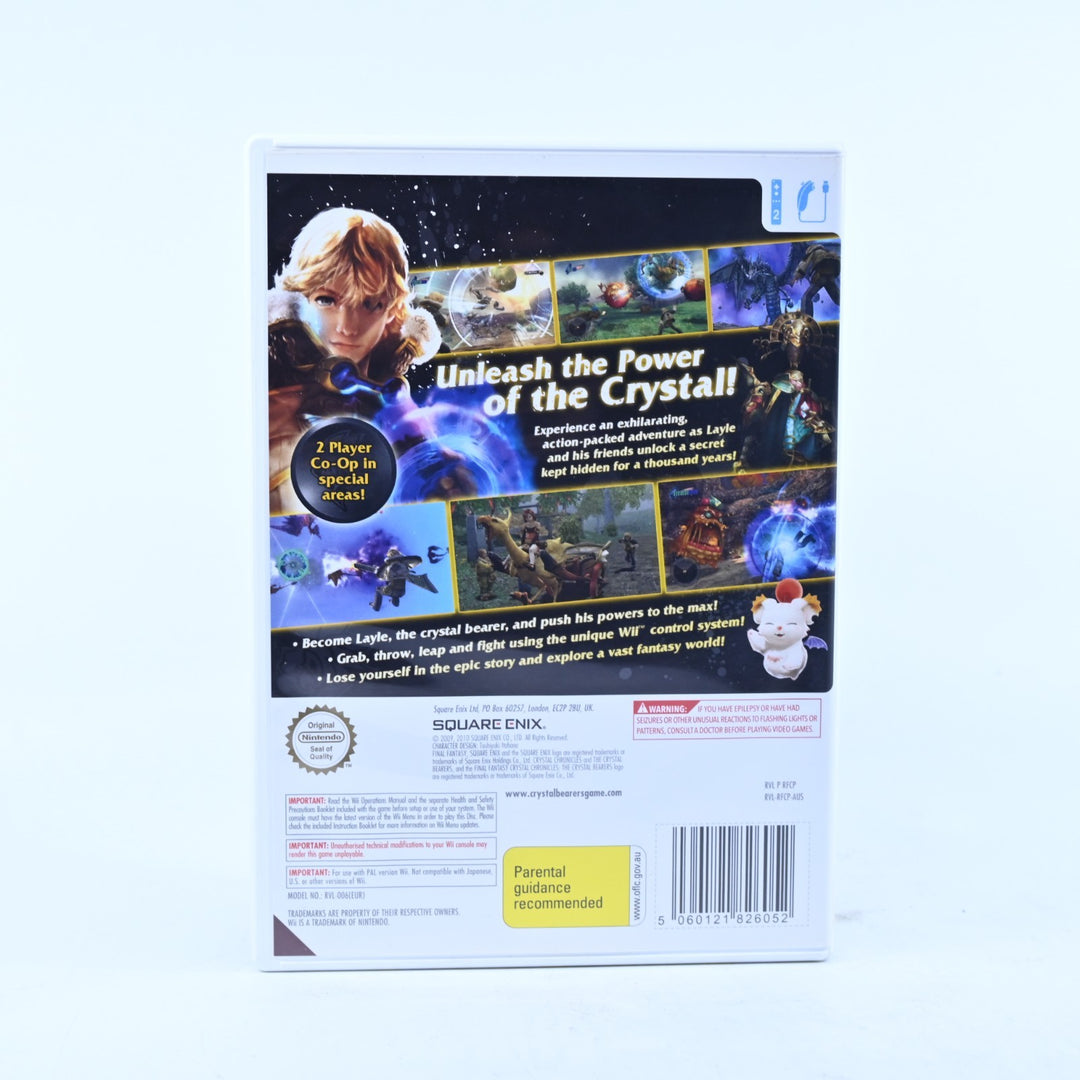 Final Fantasy: The Crystal Bearers - Nintendo Wii Game + Manual - PAL
