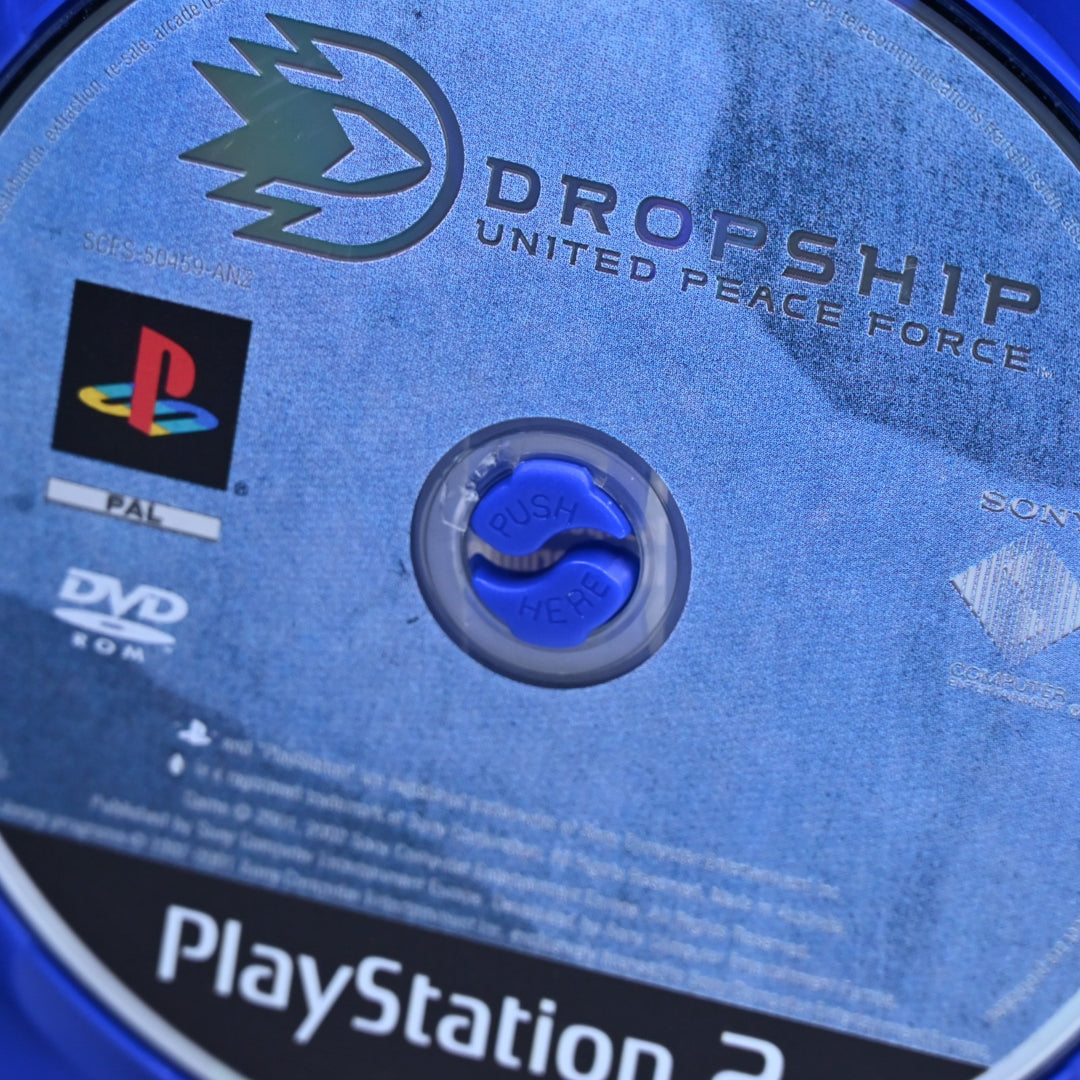 Dropship: United Peace Force - Sony Playstation 2 / PS2 Game + Manual - PAL