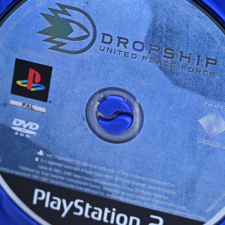 Dropship: United Peace Force - Sony Playstation 2 / PS2 Game + Manual - PAL