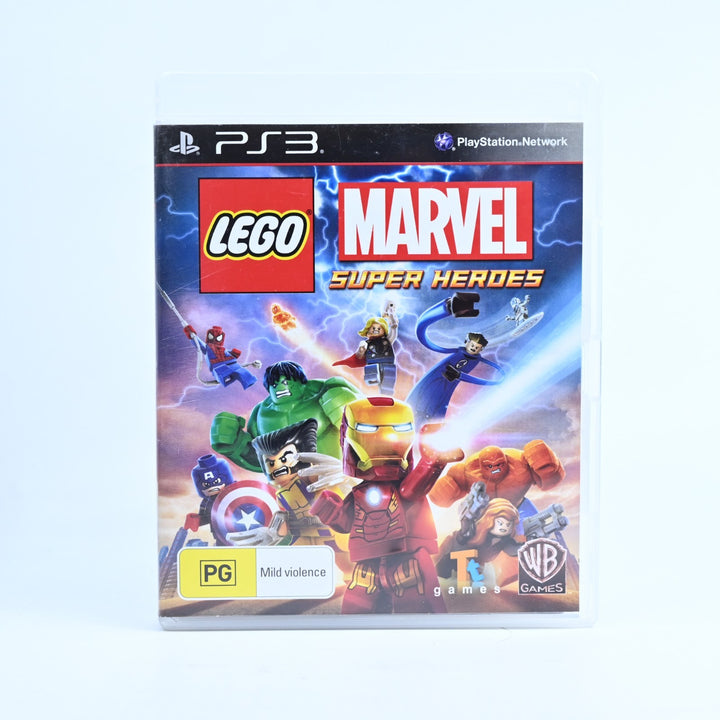 LEGO Marvel Super Heroes - Sony Playstation 3 / PS3 Game + Manual - MINT DISC!