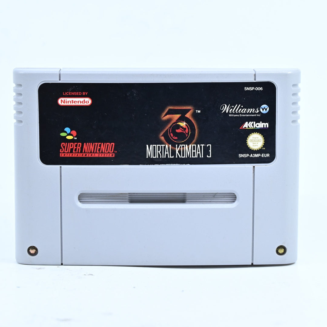 Mortal Kombat 3 - Super Nintendo / SNES Boxed Game - PAL - FREE POST!