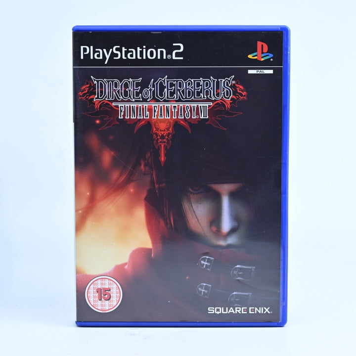 Dirge of Cerberus: Final Fantasy VII 7 - Sony Playstation 2 / PS2 Game + Manual