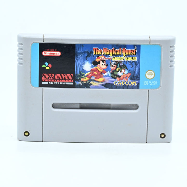 The Magical Quest Starring Mickey Mouse - Super Nintendo / SNES Game - PAL