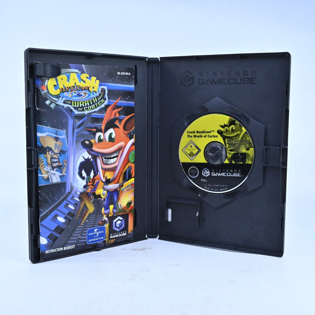 Crash Bandicoot: The Wrath of Cortex - Nintendo Gamecube Game + Manual - PAL