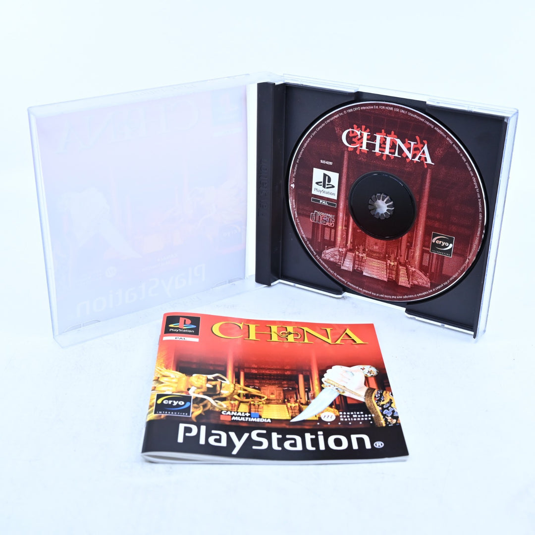 China - Sony Playstation 1 / PS1 Game + Manual - PAL - MINT DISC!