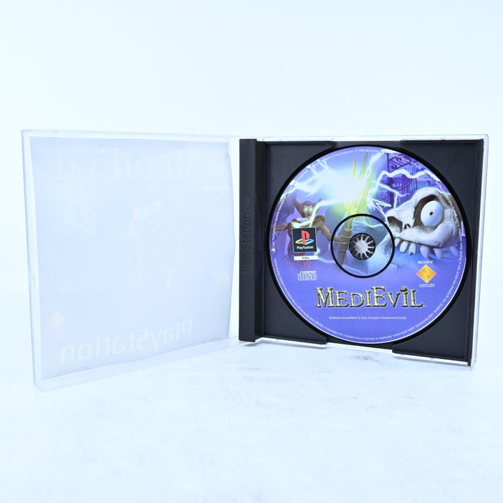 MediEvil - Sony Playstation 1 / PS1 Game - No Manual - PAL - MINT DISC!
