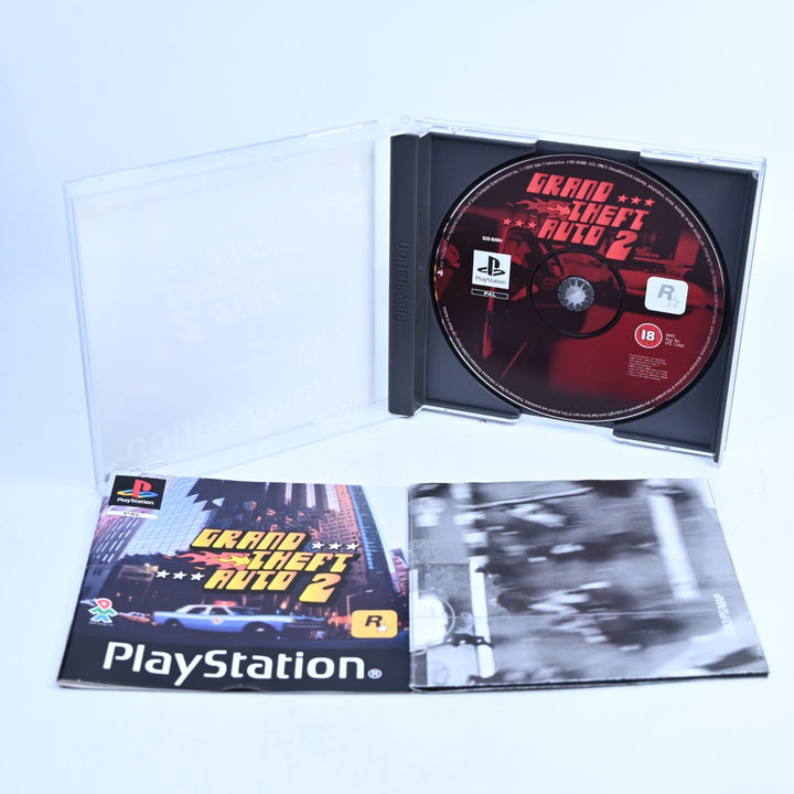 Grand Theft Auto 2 | GTA2 - Sony Playstation 1 / PS1 Game + Manual + Map - PAL