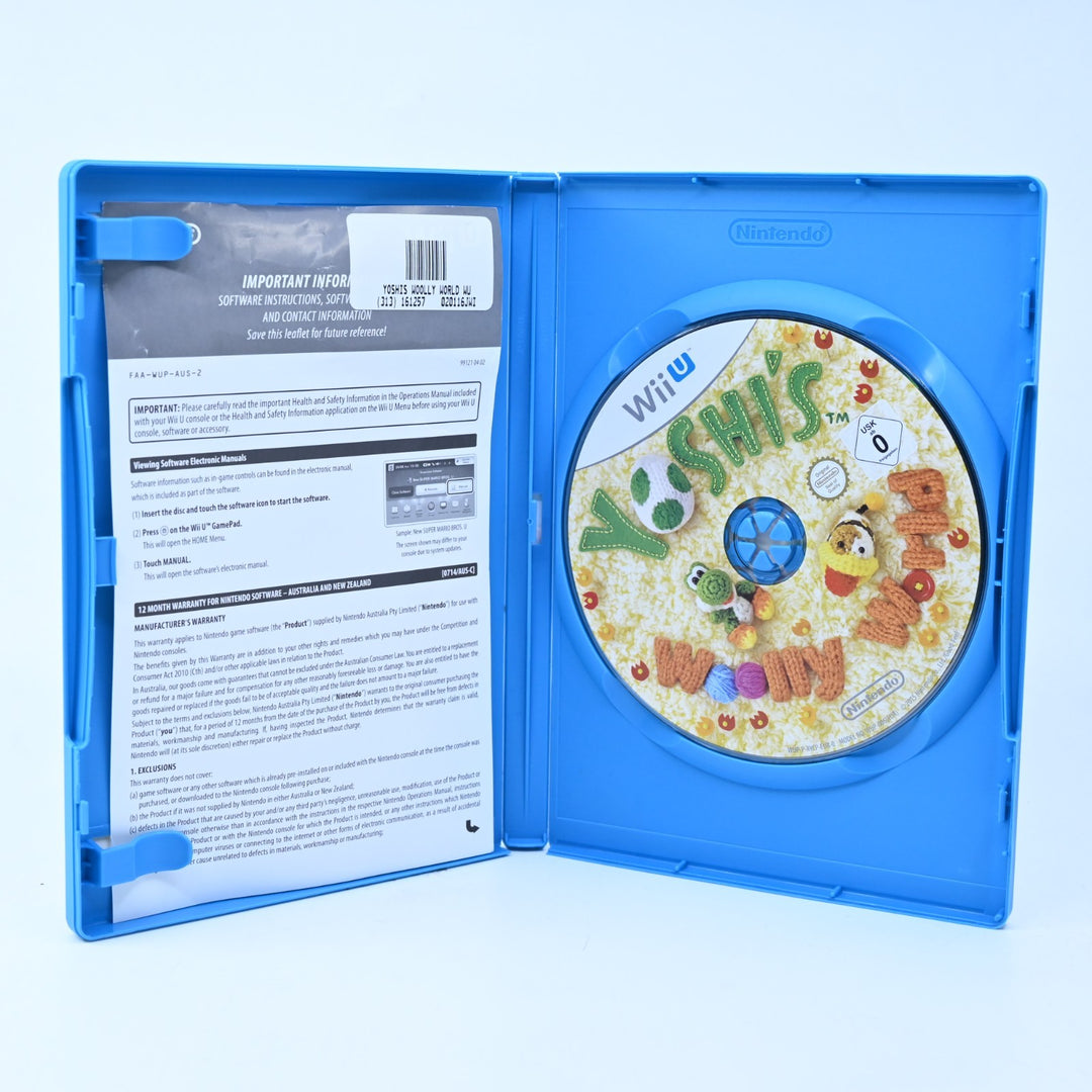Yoshi's Woolly World - Nintendo Wii U Game - PAL - FREE POST!