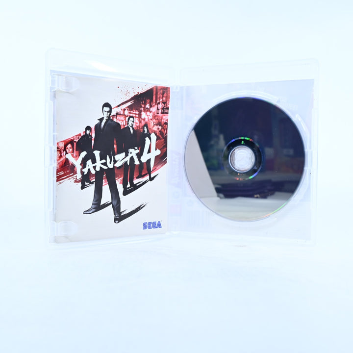 Yakuza 4 - Sony Playstation 3 / PS3 Game + Manual - MINT DISC!