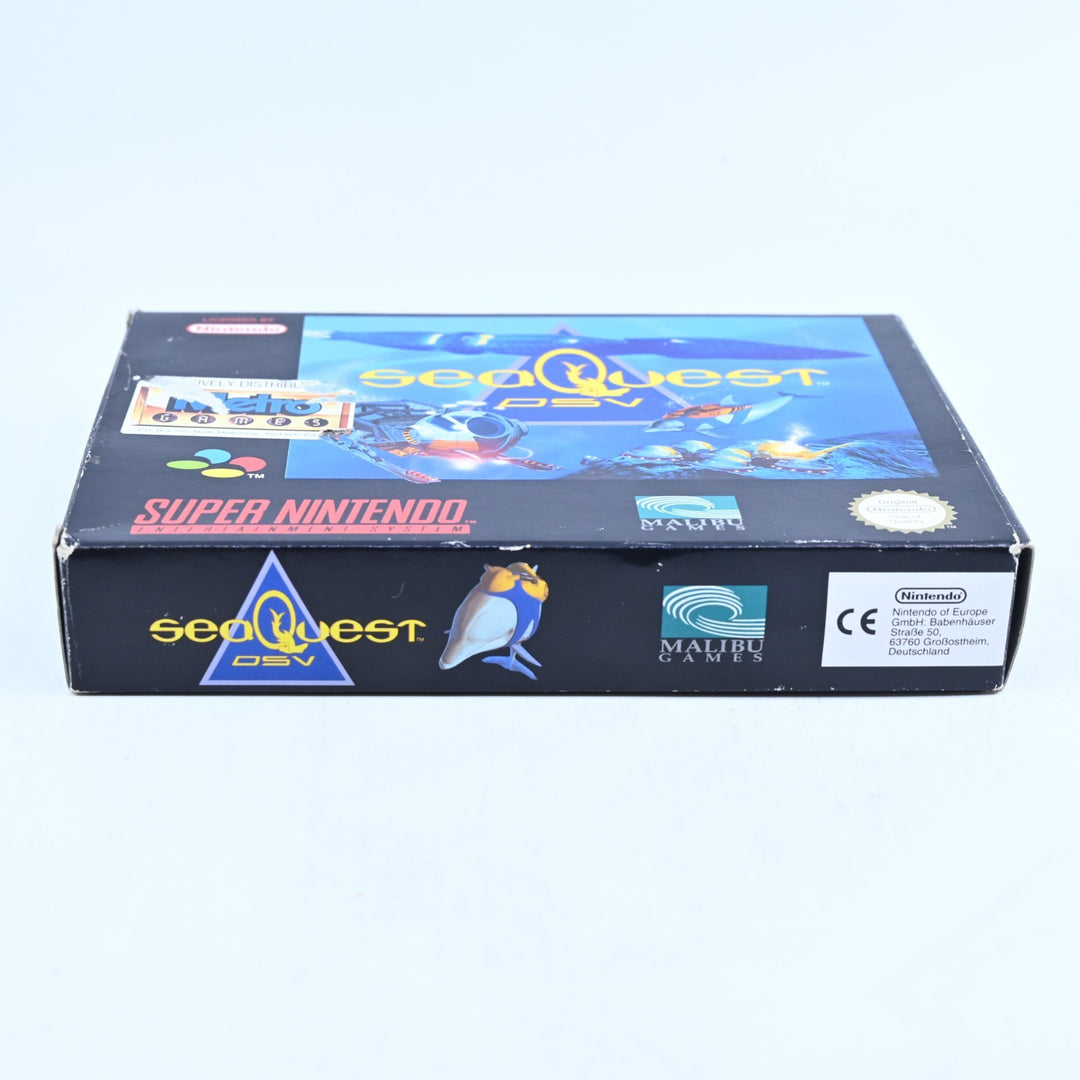 Sea Quest DSV - Super Nintendo / SNES Boxed Game - No Manual - PAL
