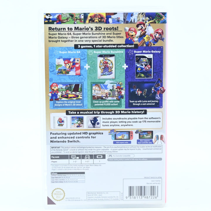 Super Mario 3D All Stars - Nintendo Switch Game - FREE POST!