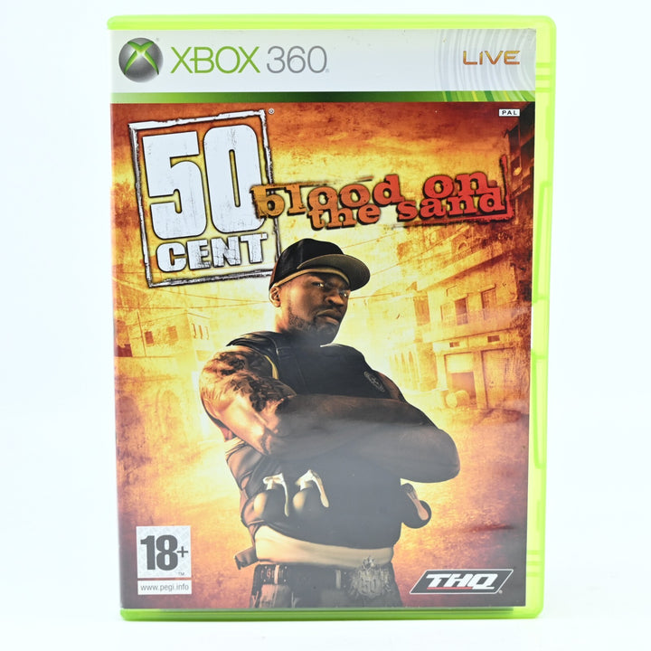 50 Cent: Blood on The Sand - Xbox 360 Game + Manual - PAL - MINT DISC!