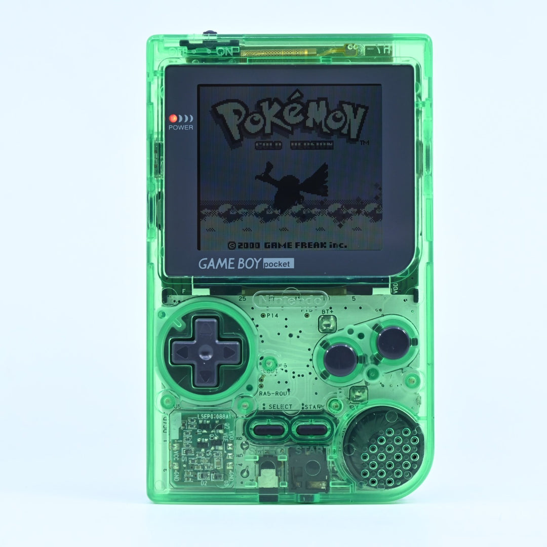 Clear Green - IPS - Nintendo Gameboy Pocket Console - MGB-001 - FREE POST!