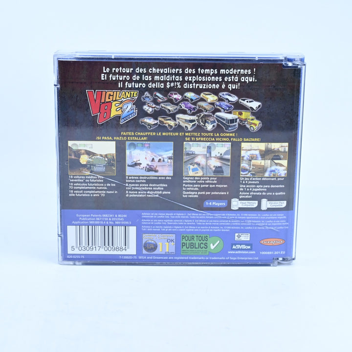 Vigilante 8: Second Offense - Sega Dreamcast Game - PAL + Manual MINT DISC!