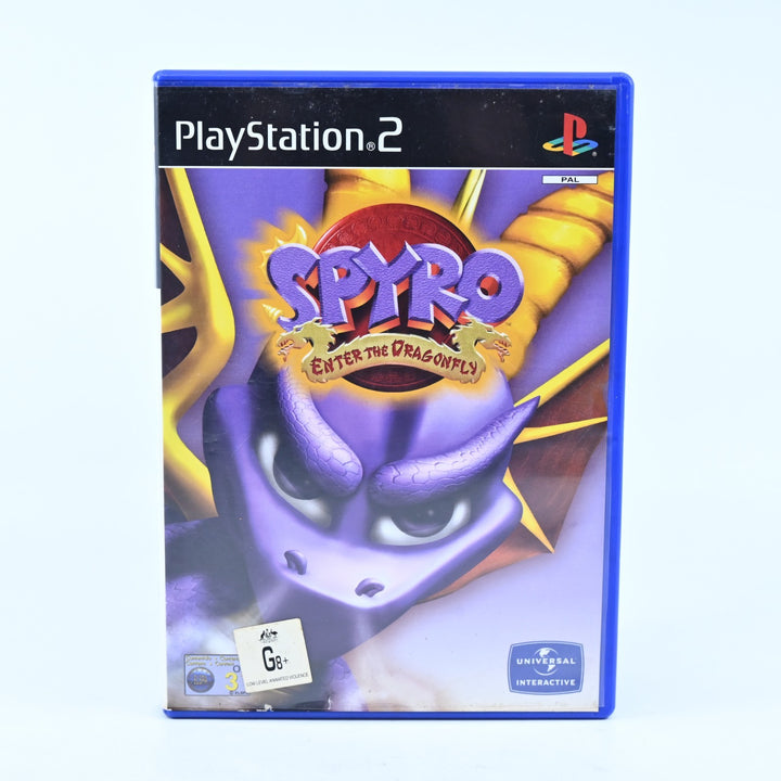 Spyro: Enter the Dragonfly - Playstation 2 / PS2 Game + Manual