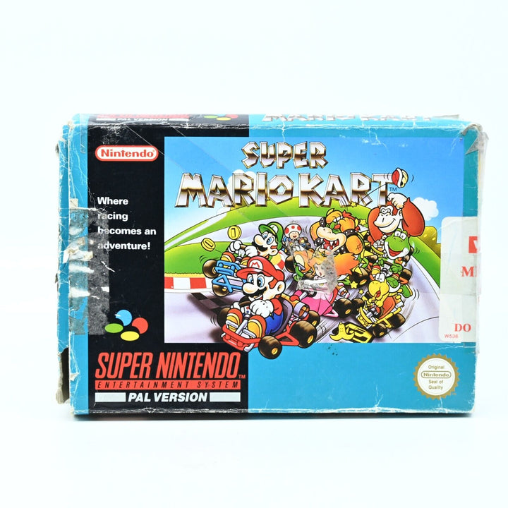 Super Mario Kart - Super Nintendo / SNES Boxed Game - PAL - FREE POST!