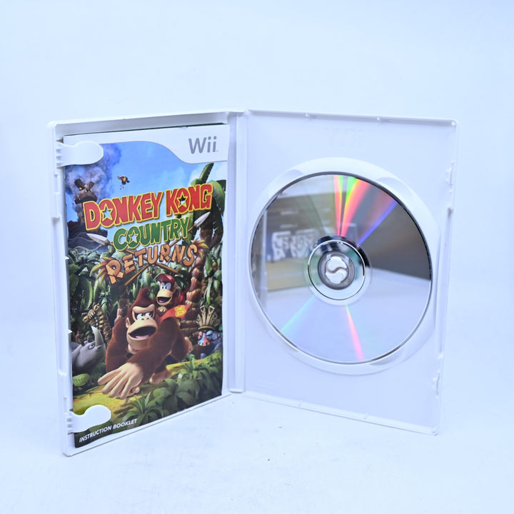 Donkey Kong Country Returns - Nintendo Wii Game + Manual - PAL - MINT DISC!