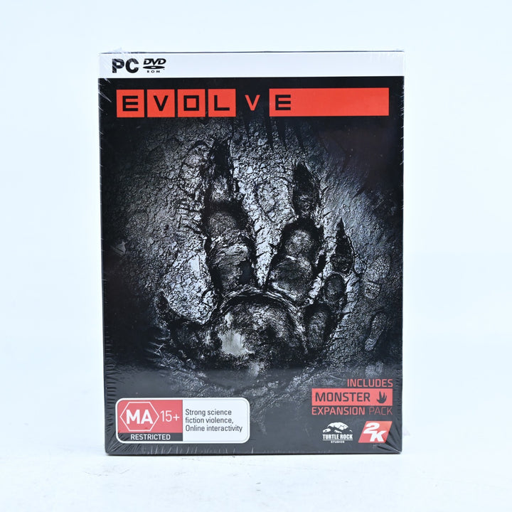 SEALED! Evolve - Turtle Rock - 2K - PC Game