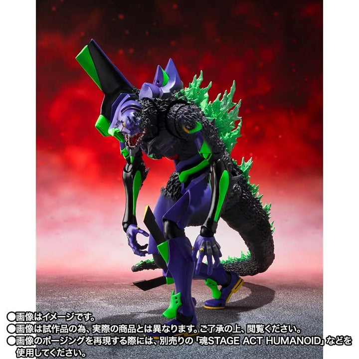 Pre-Order - S.H.MonsterArts Evangelion Test Type-01 G Awakening Form - Model Kit