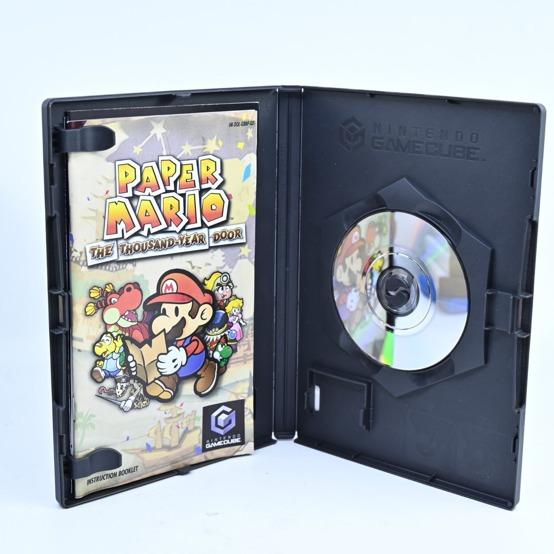 Paper Mario: The Thousand Year Door - Nintendo Gamecube Game + Manual - PAL