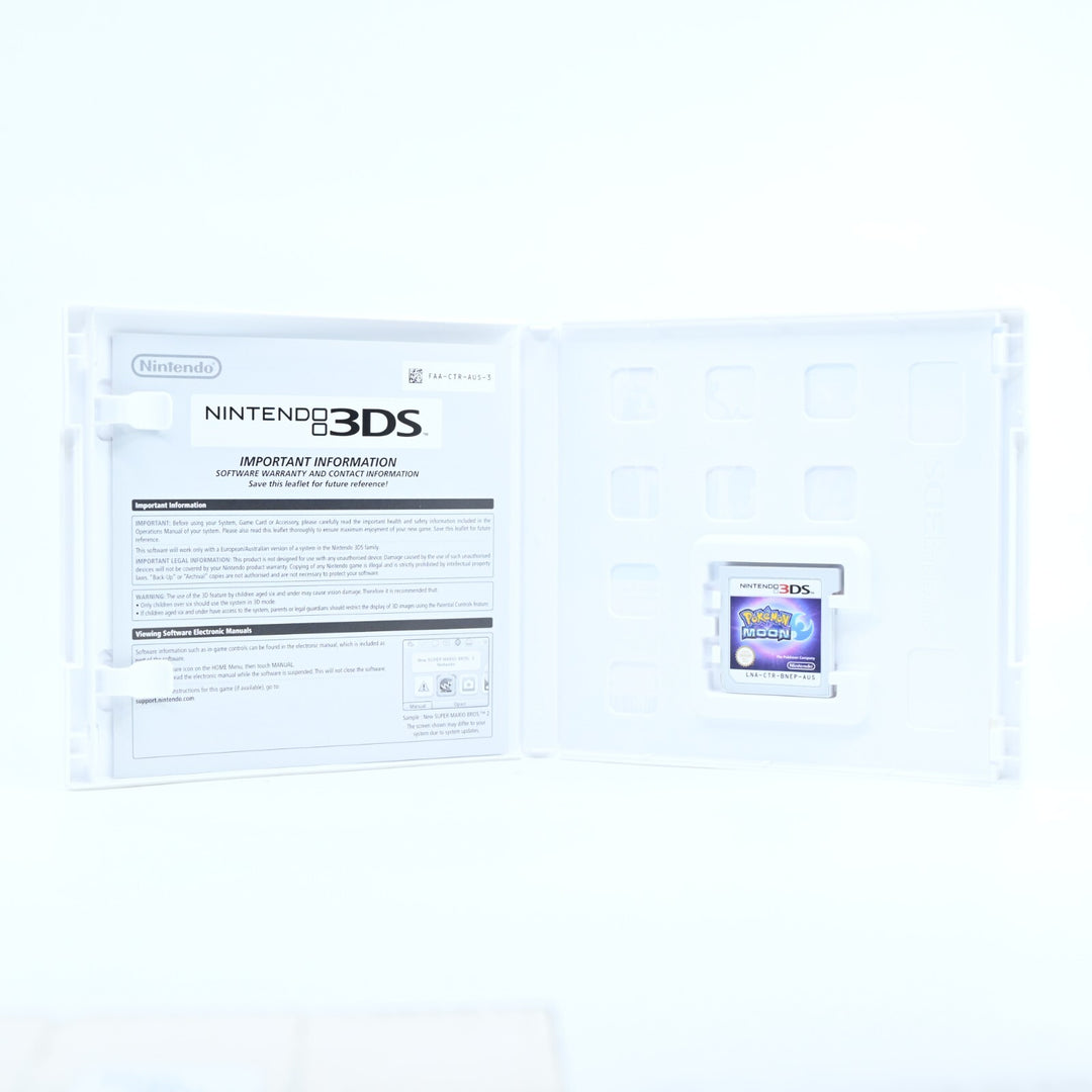 Pokemon Moon Fan Edition - Nintendo 3DS Game - PAL + Manual - FREE POST!