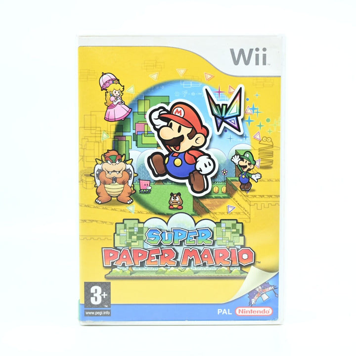 Super Paper Mario - No Manual - Nintendo Wii Game - PAL - MINT DISC!